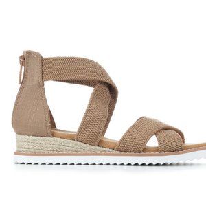 Women's BOBS Desert Kiss 113540 Wedge Sandals 6.5
